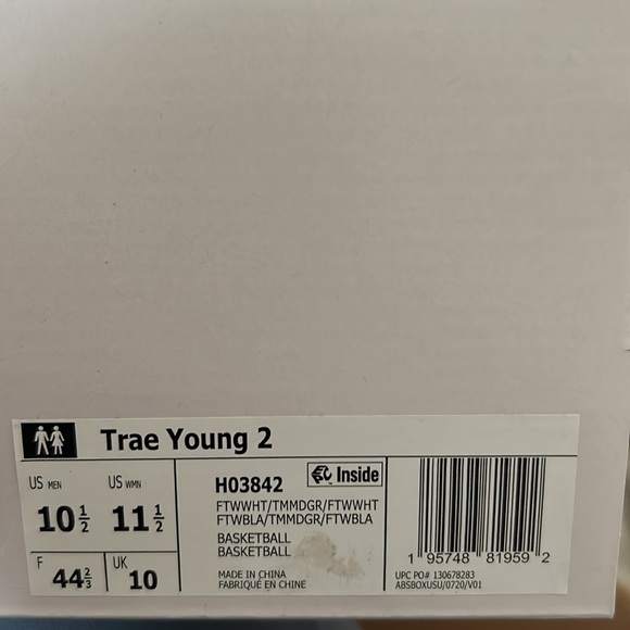 TRAE YOUNG 2.0 BASKETBALL SHOES - Picture 11 of 13